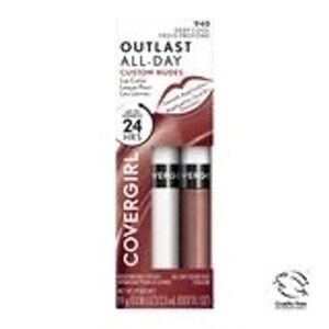 Covergirl Outlast All Day Lip Color Duo 940 Deep Cool Longwear +‎ Topcoat